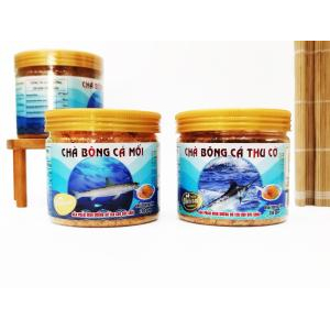 Combo | 02 Chà Bông Cá Thu Cờ Tặng 01 Chà Bông Cá Mối