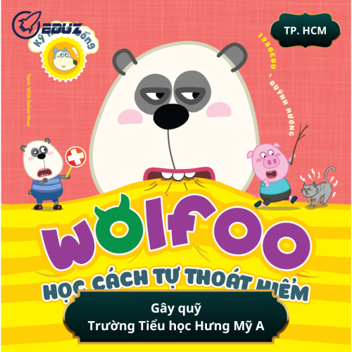 Sách Về Wolfoo - Học Cách Tự Thoát Hiểm