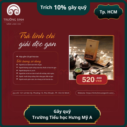 Trà Linh Chi Giải Độc Gan (Hộp 20 Gói)