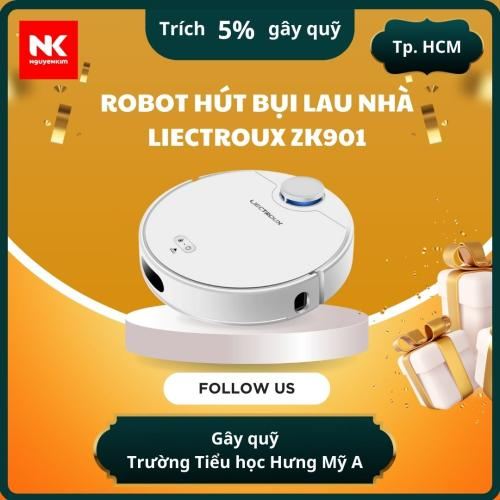 Robot Hút Bụi Lau Nhà LIECTROUX ZK901