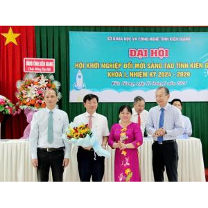 Đại Hội Hội Khởi Nghiệp Đổi Mới Sáng Tạo Tỉnh Kiên Giang Lần Thứ Nhất, Nhiệm Kỳ 2024-2029 Thành Công Tốt Đẹp!