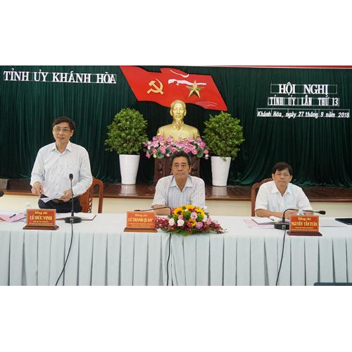 Hội Nghị Tỉnh Ủy Khánh Hòa Lần Thứ 13