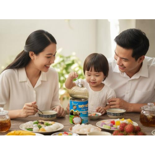 Thốt Nốt Đóng Lon Antesco 425g – Đặc Sản An Giang, Ngọt Thanh Giải Khát