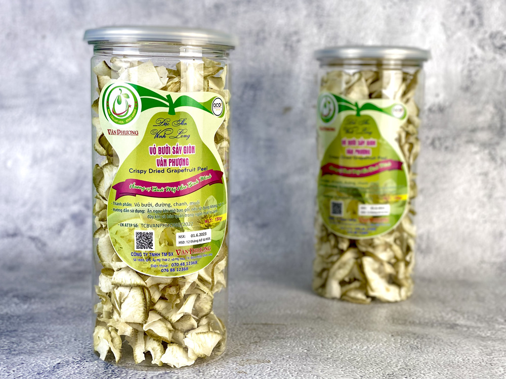 Điểm đặc biệt của vỏ bưởi sấy giòn