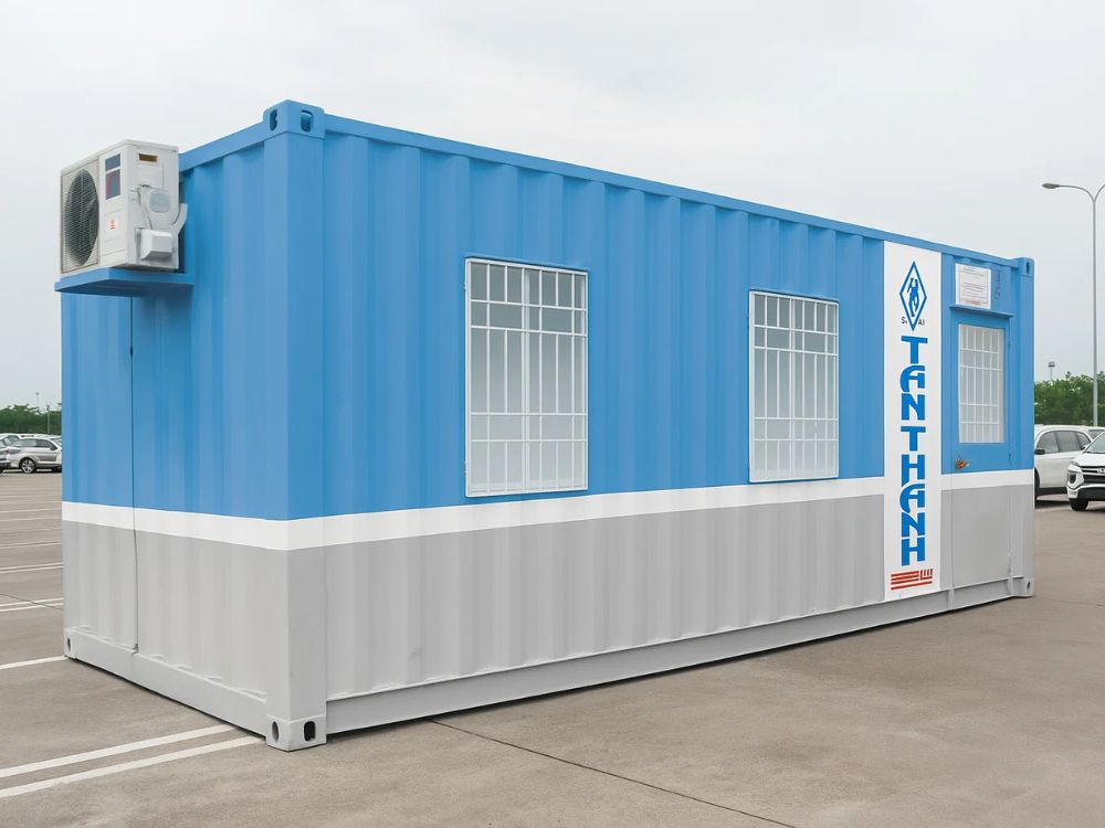 Vì sao nên chọn Container văn phòng 20 feet có toilet?
