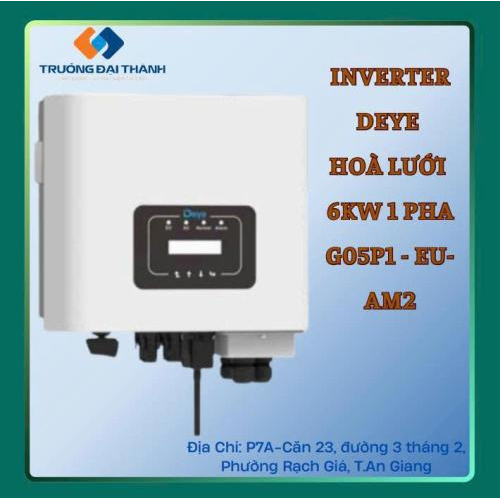 Inverter Deye hoà lưới 6kw 1 pha