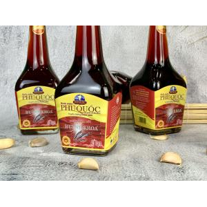 Nước Mắm Truyền Thống Cốt Nhĩ Huỳnh Khoa 43 đạm - Chai 200 ml - Hộp 6 Chai