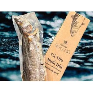 Cá Thu Muối Dùi Huỳnh Khoa Nguyên Con 1Kg - Đặc Sản Phú Quốc