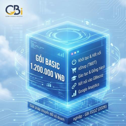 GBi BASIC: Số Hóa Hộ Kinh Doanh - Dễ Dùng, Tiết Kiệm