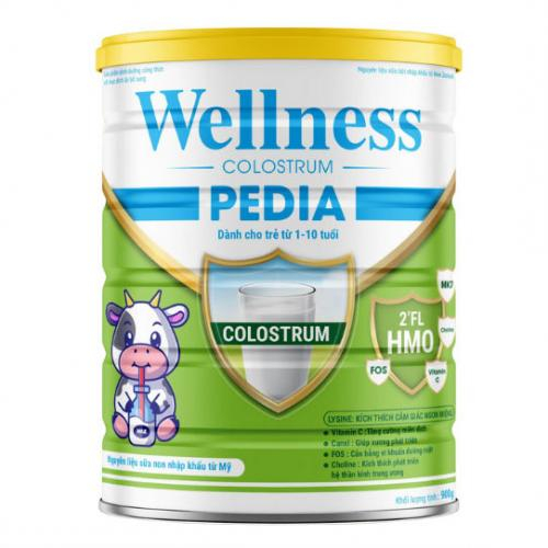 Sữa Wellness Colostrum Pedia Lon 900gr (1-10 Tuổi)