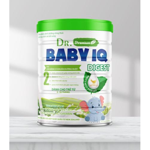 Dr BABY IQ DIGEST 2 ***DÀNH CHO TRẺ TỪ 6 – 36 THÁNG